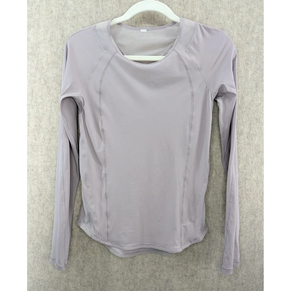 Lululemon Sculpt Long Sleeve‎ Powdered Mauve , 6-8